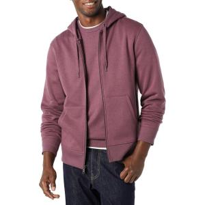 imageAmazon Essentials Mens FullZip Fleece Hoodie Available in Big ampamp TallPurple