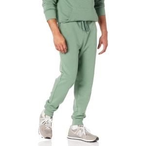 imageAmazon Essentials Mens Jogger Pants Casual Relaxed Fit Lightweight French Terry Available in Big ampamp TallSage Green