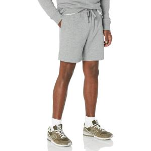 imageAmazon Essentials Mens Lightweight French Terry Short Available in Big ampamp TallGrey Heather