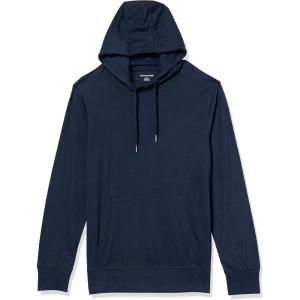 imageAmazon Essentials Mens Lightweight Jersey Pullover HoodieNavy