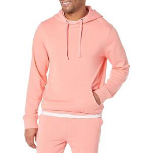 imageAmazon Essentials Mens Lightweight LongSleeve French Terry HoodiePeach