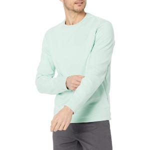 imageAmazon Essentials Mens LongSleeve Lightweight Fleece French Terry Crewneck SweatshirtMint Green