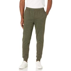 imageAmazon Essentials Mens Relaxed Joggers Sweatpants Fleece Comfortable FitOlive
