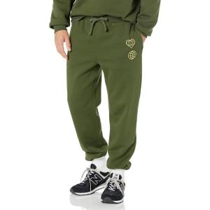 imageAmazon Essentials RelaxedFit Sweatpants for Men  ClosedBottom Big ampamp Tall OptionsDark Olive
