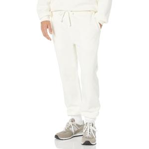 imageAmazon Essentials RelaxedFit Sweatpants for Men  ClosedBottom Big ampamp Tall OptionsEggshell White