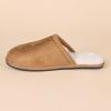 imageAmazon Essentials Cozy Slippers House Shoes for MenChestnut Brown Microsuede