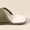 imageAmazon Essentials Cozy Slippers House Shoes for MenDark Olive Microsuede