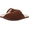 imageAmazon Essentials Cozy Slippers House Shoes for MenDark Toffee Brown Microsuede