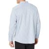imageAmazon Essentials Dress Shirts Button Down Long Sleeve RegularFit StretchBlue White Grid Check