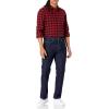 imageAmazon Essentials Jeans for Men Straight Fit BootcutRinsed