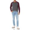 imageAmazon Essentials Long Sleeve Shirt for Men RegularFit Henley Available in Big ampamp TallCharcoal HeatherMaroon