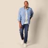 imageAmazon Essentials Long Sleeve Shirt for Men RegularFit Henley Available in Big ampamp TallLight Grey Heather