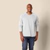 imageAmazon Essentials Long Sleeve Shirt for Men RegularFit Henley Available in Big ampamp TallLight Grey Heather