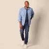imageAmazon Essentials Long Sleeve Shirt for Men RegularFit Henley Available in Big ampamp TallNavy