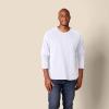 imageAmazon Essentials Long Sleeve Shirt for Men RegularFit Henley Available in Big ampamp TallWhite