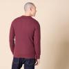 imageAmazon Essentials Long Sleeve Waffle Henley Shirts for Men SlimFitBurgundy