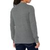 imageAmazon Essentials Long Sleeve Waffle Henley Shirts for Men SlimFitCharcoal