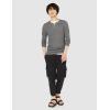 imageAmazon Essentials Long Sleeve Waffle Henley Shirts for Men SlimFitCharcoal