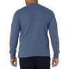 imageAmazon Essentials Long Sleeve Waffle Henley Shirts for Men SlimFitIndigo