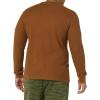 imageAmazon Essentials Long Sleeve Waffle Henley Shirts for Men SlimFitLight Brown