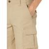 imageAmazon Essentials Mens 10 Lightweight Ripstop Stretch Cargo ShortKhaki Brown