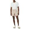 imageAmazon Essentials Mens 6quot Inseam Drawstring ShortLavender Palm Leaf Print