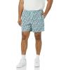 imageAmazon Essentials Mens 6quot Inseam Drawstring ShortLight Blue Graphic Flower