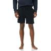 imageAmazon Essentials Mens 7quot Cotton Knit Pajama Shorts Pack of 2BlackCharcoal Heather