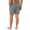 imageAmazon Essentials Mens 7quot Cotton Knit Pajama Shorts Pack of 2BlackCharcoal Heather