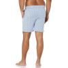 imageAmazon Essentials Mens 7quot Cotton Knit Pajama Shorts Pack of 2BlueIndigo Flamingo