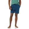 imageAmazon Essentials Mens 7quot Cotton Knit Pajama Shorts Pack of 2BlueIndigo Flamingo