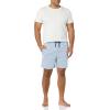 imageAmazon Essentials Mens 7quot Cotton Knit Pajama Shorts Pack of 2BlueIndigo Flamingo