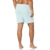 imageAmazon Essentials Mens 7quot Cotton Knit Pajama Shorts Pack of 2Dark Turquoise GreenIce Blue