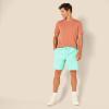 imageAmazon Essentials Mens 8quot Inseam RelaxedFit Drawstring Walk Shorts Available in Plus SizeAqua Green