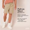 imageAmazon Essentials Mens 8quot Inseam RelaxedFit Drawstring Walk Shorts Available in Plus SizeCoral Pink