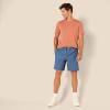 imageAmazon Essentials Mens 8quot Inseam RelaxedFit Drawstring Walk Shorts Available in Plus SizeDeep Blue