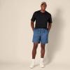 imageAmazon Essentials Mens 8quot Inseam RelaxedFit Drawstring Walk Shorts Available in Plus SizeDeep Blue