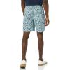 imageAmazon Essentials Mens 8quot Inseam RelaxedFit Drawstring Walk Shorts Available in Plus SizeGreen Floral