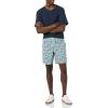 imageAmazon Essentials Mens 8quot Inseam RelaxedFit Drawstring Walk Shorts Available in Plus SizeGreen Floral