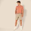 imageAmazon Essentials Mens 8quot Inseam RelaxedFit Drawstring Walk Shorts Available in Plus SizeKhaki Brown