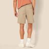 imageAmazon Essentials Mens 8quot Inseam RelaxedFit Drawstring Walk Shorts Available in Plus SizeKhaki Brown