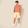 imageAmazon Essentials Mens 8quot Inseam RelaxedFit Drawstring Walk Shorts Available in Plus SizePale Yellow