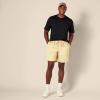imageAmazon Essentials Mens 8quot Inseam RelaxedFit Drawstring Walk Shorts Available in Plus SizePale Yellow