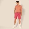 imageAmazon Essentials Mens 8quot Inseam RelaxedFit Drawstring Walk Shorts Available in Plus SizeRaspberry Red