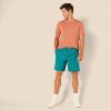 imageAmazon Essentials Mens 8quot Inseam RelaxedFit Drawstring Walk Shorts Available in Plus SizeTeal Blue