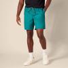 imageAmazon Essentials Mens 8quot Inseam RelaxedFit Drawstring Walk Shorts Available in Plus SizeTeal Blue
