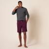 imageAmazon Essentials Mens 9 Knit Pajama Shorts Available in Big ampamp TallBurgundy