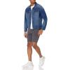 imageAmazon Essentials Mens 9quot Elastic Waist Cargo ShortDark Grey