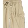 imageAmazon Essentials Mens 9quot Elastic Waist Cargo ShortKhaki Brown