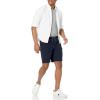 imageAmazon Essentials Mens 9quot Elastic Waist Cargo ShortNavy